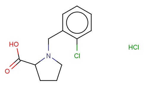1-(2-CHLORO-BENZYL)-PYRROLIDINE-2-CARBOXYLIC ACID HYDROCHLORIDE